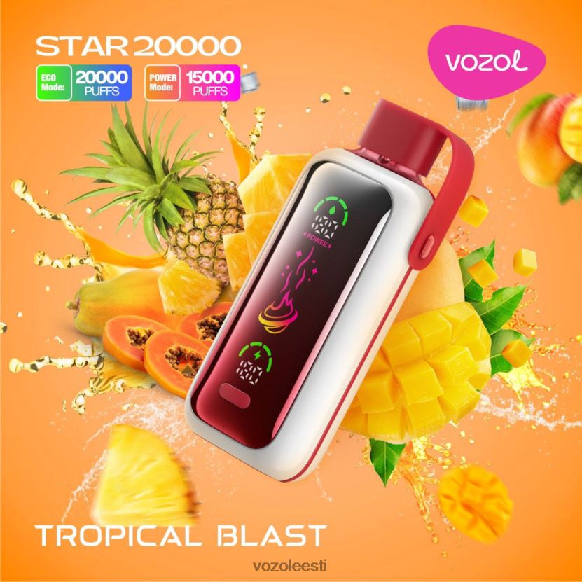VOZOL Tallinn - troopiline plahvatus VOZOL STAR 20 000 FTL8002