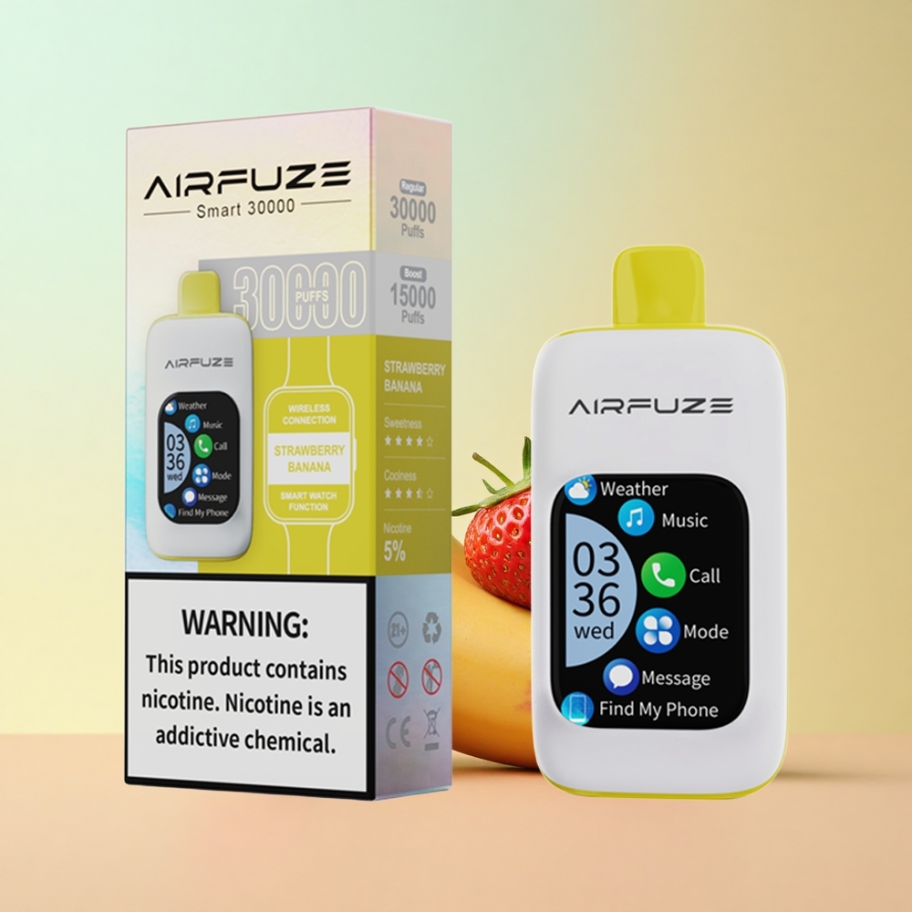 AirFuze Smart 30000 Maasika-Banaani 900mAh Type-C