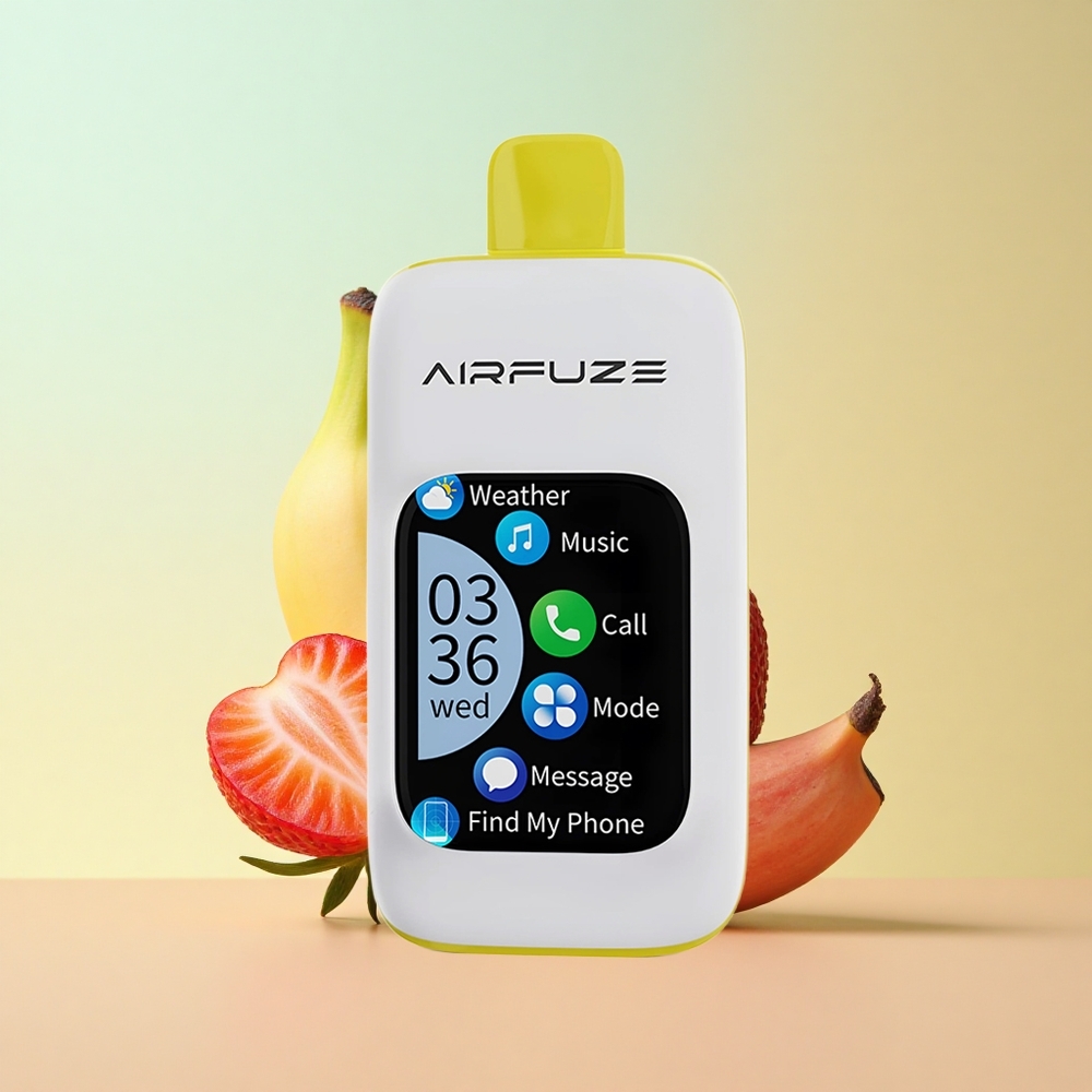 AirFuze Smart Pro 40000 Maasika-Banaani 900mAh 20ml 2% nikotiini