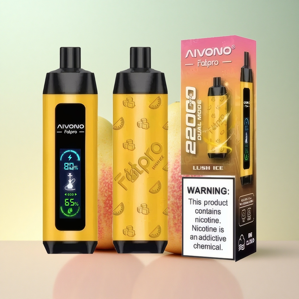 Aivono Aim Fatpro 22000 Lumi Jää 5% Nikotiini 600mAh 28ml