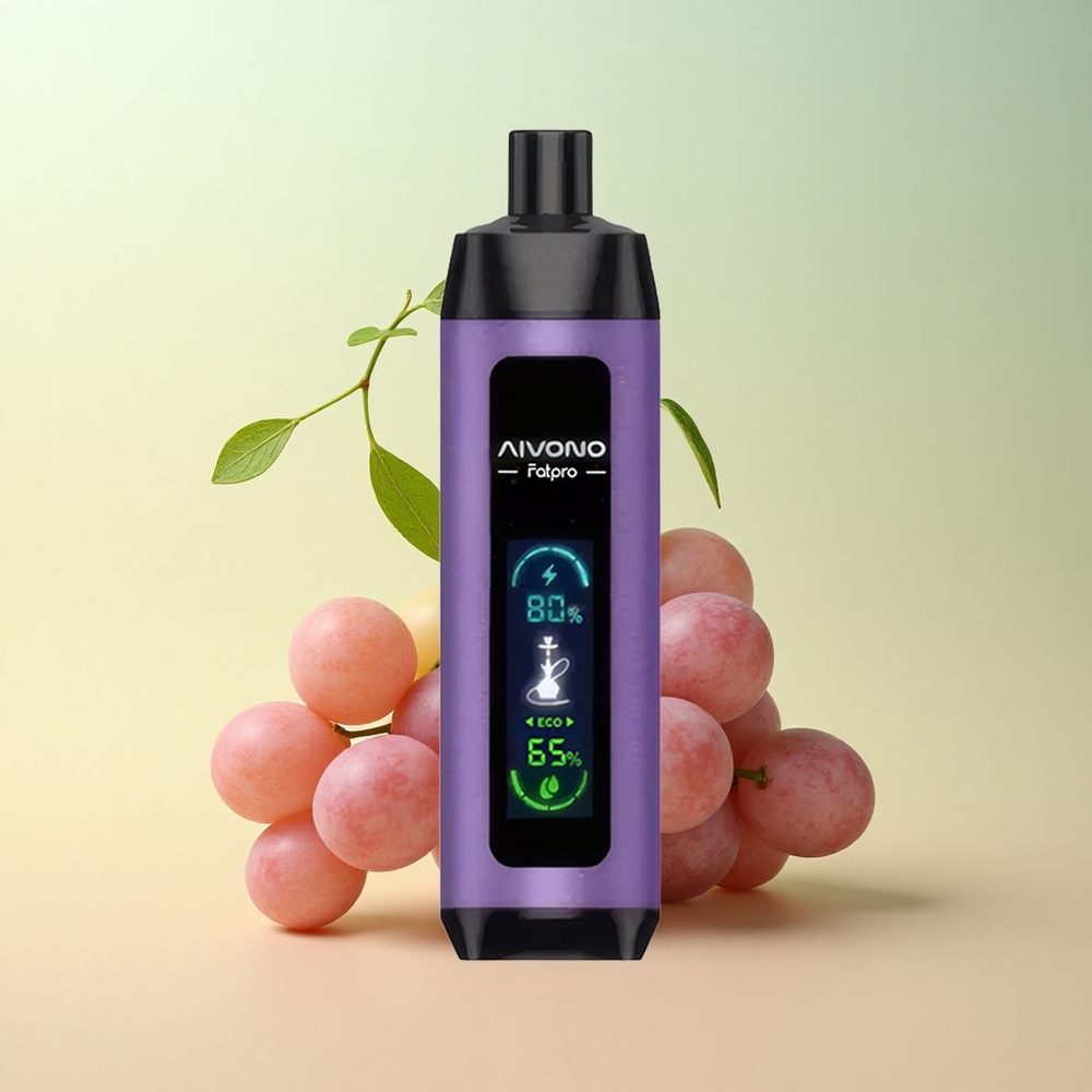 Aivono Aim Fatpro 22000 Viinamarja Mündi 28ml 5% nikotiini