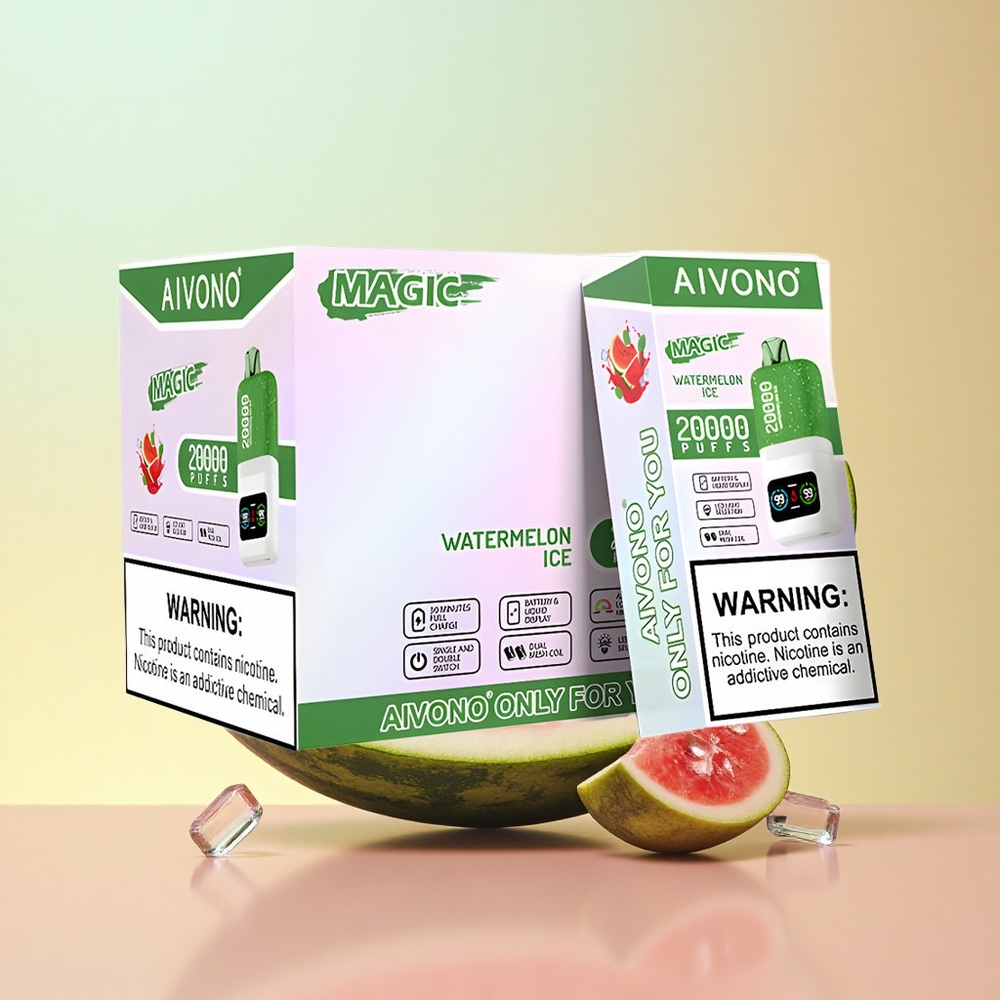 Aivono Aim Magic 20000 Arbuusi-Jää 26ml Nikotiiniga 600mAh