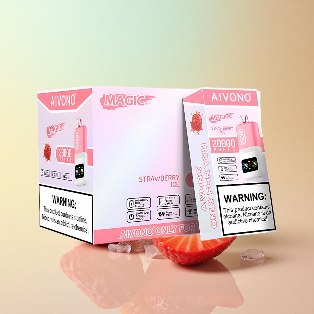 Aivono Aim Magic 20000 Maasikajäätis 5% nikotiini 600mAh