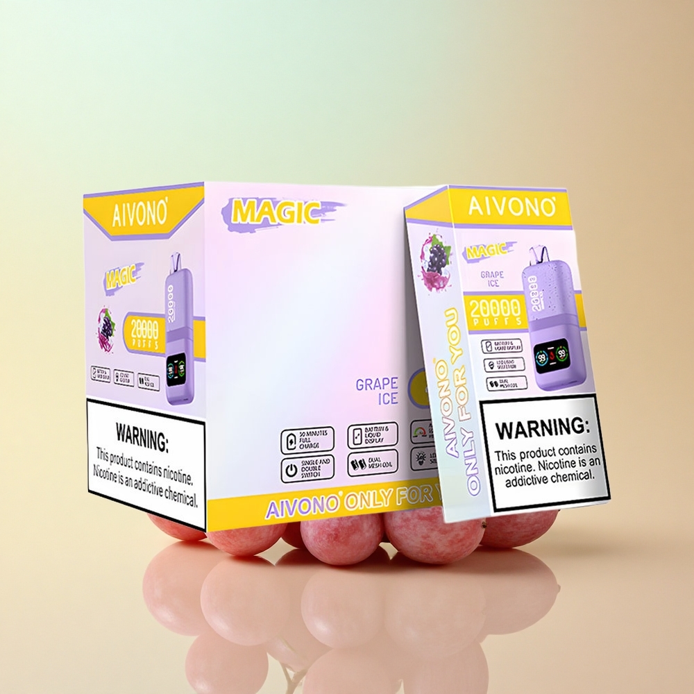 Aivono Aim Magic 20000 Viinamarja Jää 26ml 600mAh Dual Mesh