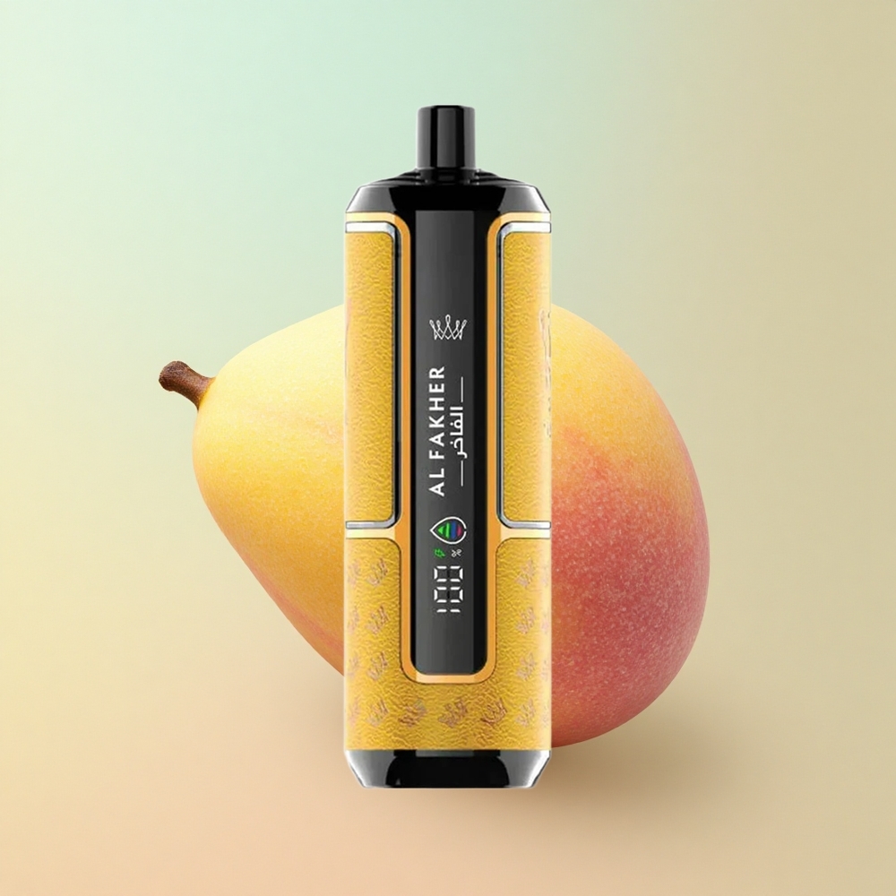 Al Fakher Crown Bar 15K Hypermax Mango Jää 600mAh 22ml 6mg nikotiini