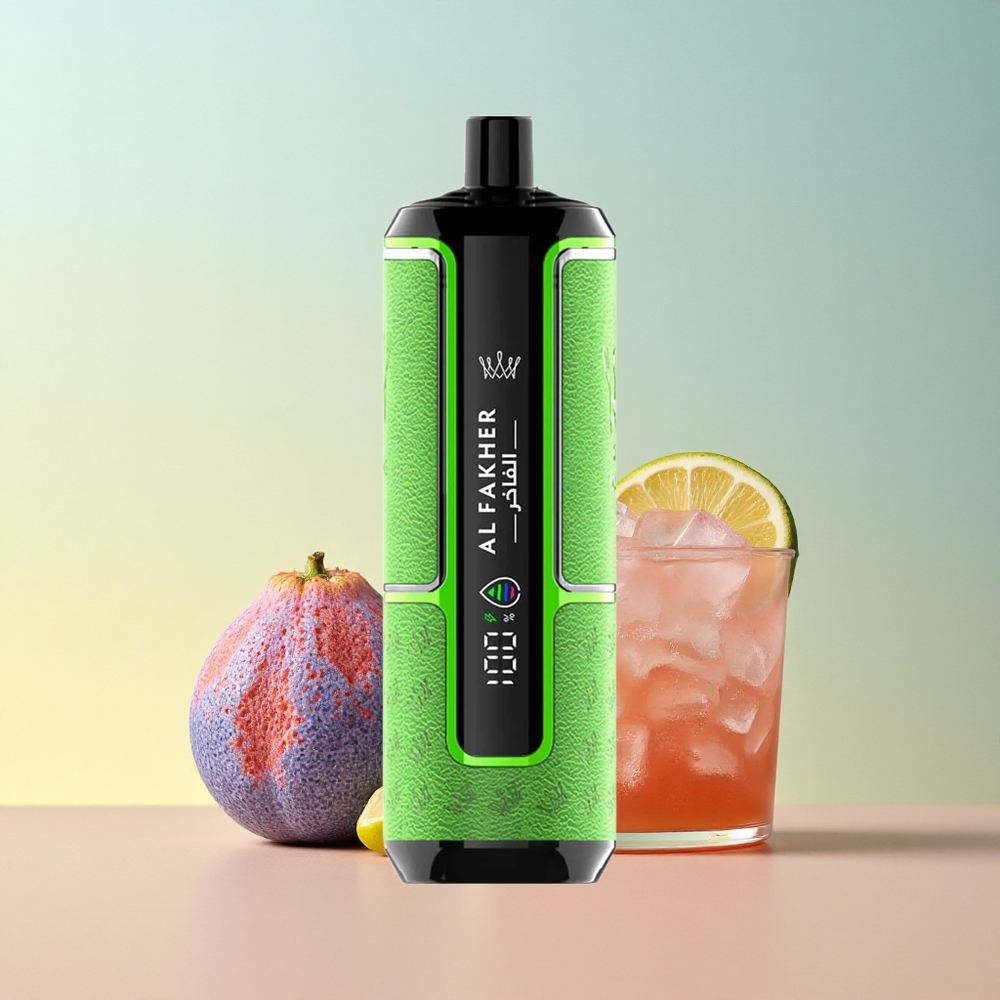 Al Fakher Crown Bar 15K Hypermax Sinise Vaarika Limonaad 600mAh 6mg nikotiini