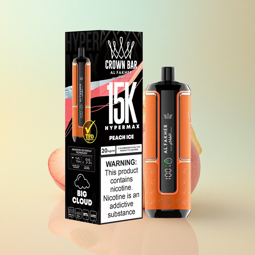 Al Fakher Crown Bar 15K Hypermax Viršoklikoos 600mAh