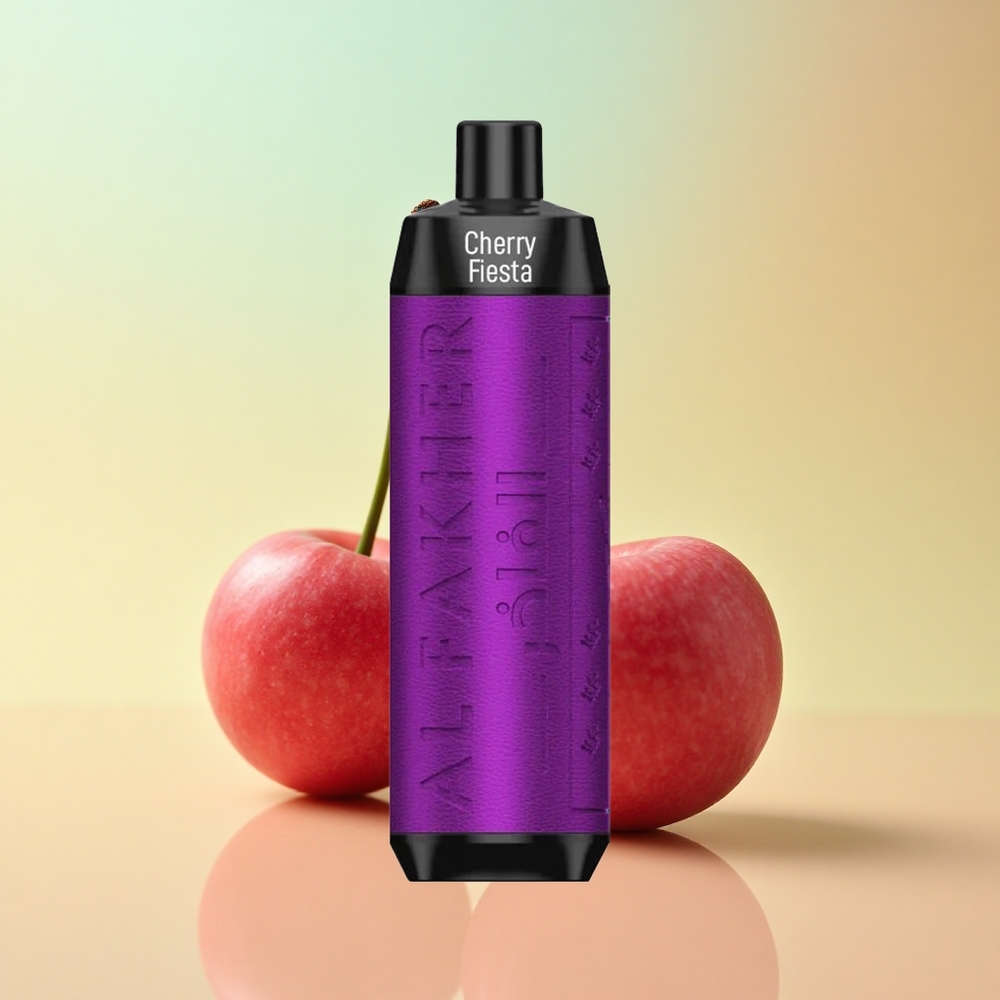 Al Fakher Crown Bar 8000 Crystal Kirssi Pidu 600mAh 18ml Nikotiin