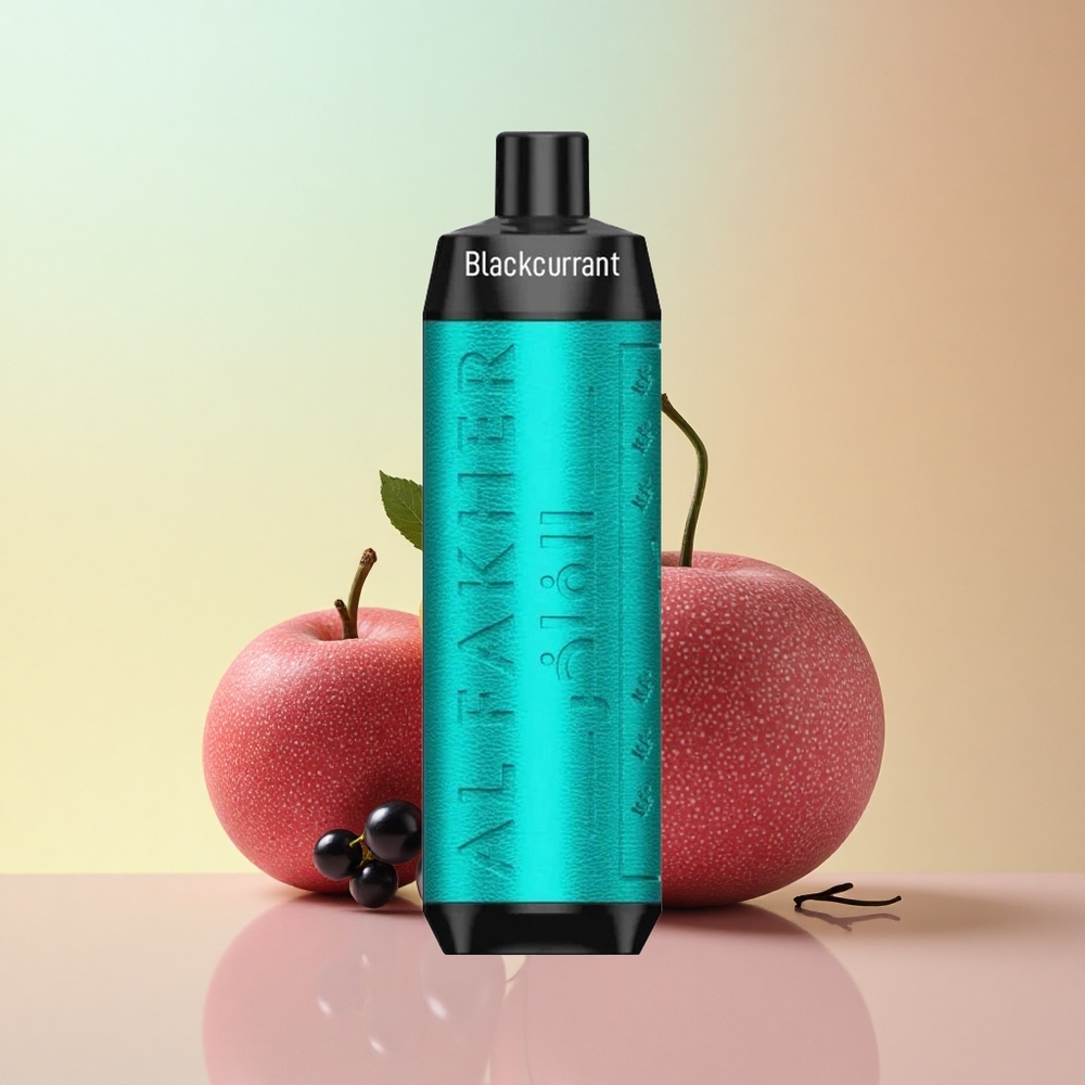 Al Fakher Crown Bar 8000 Crystal Mustika-Mustikas Jää 600mAh 5mg Nikotiini