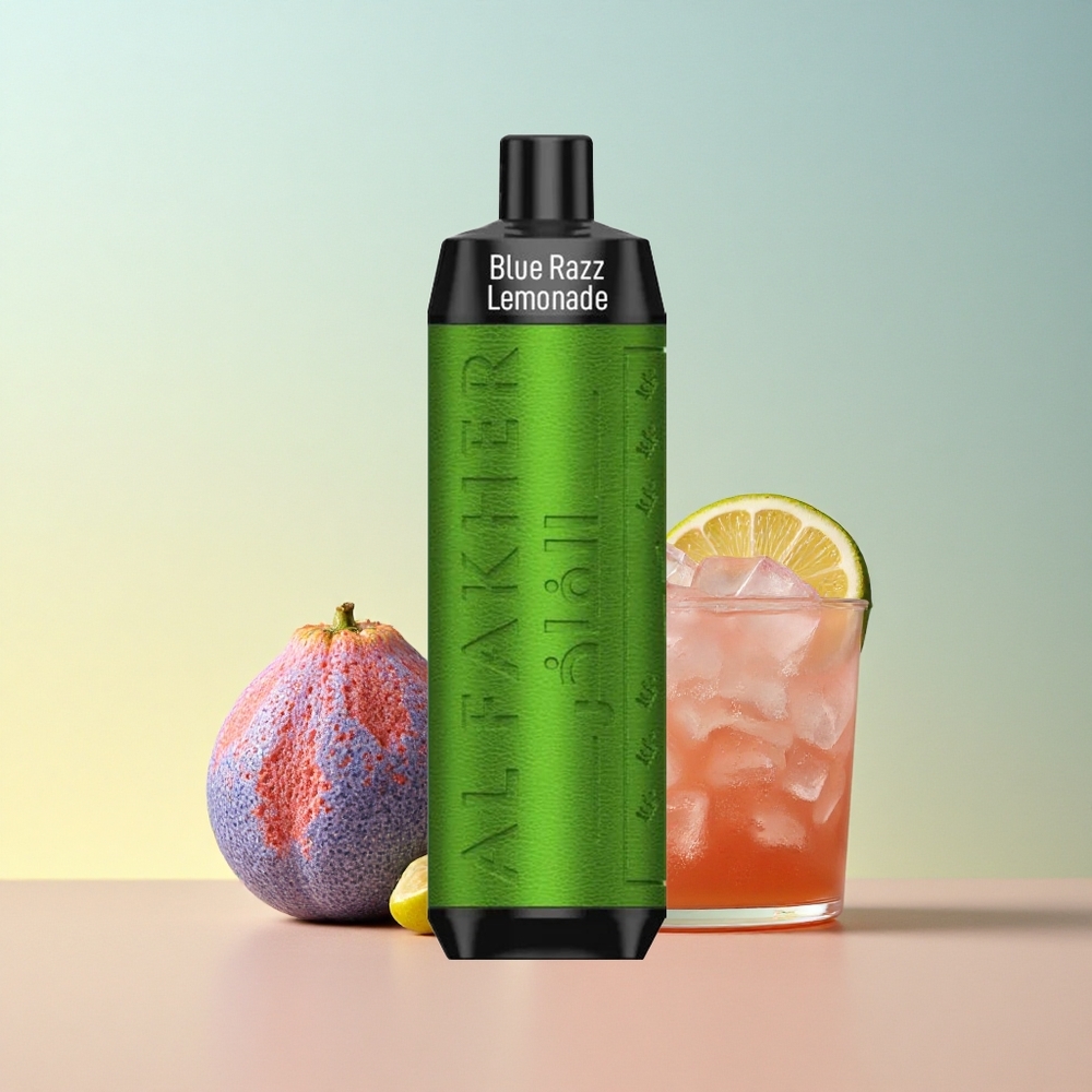 Al Fakher Crown Bar 8000 Crystal Sinine Vaarikas Limonaad 600mAh 5mg Nikotiini